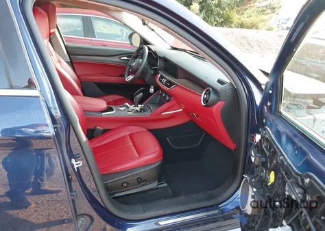 2021 Alfa Romeo Stelvio Ti Awd из США, поврежденный, VIN ZASPAKBN3M7D17372